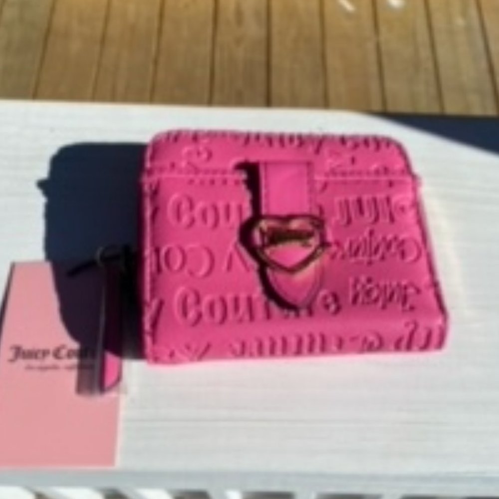 Juicy couture pink addicted to love wallet